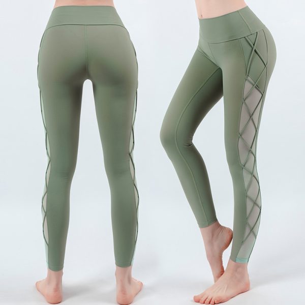Quick-Drying Nude Running Tights - Image 5