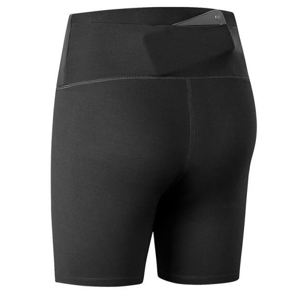 Purple Tight-fitting High-waist Fitness Shorts - Image 8