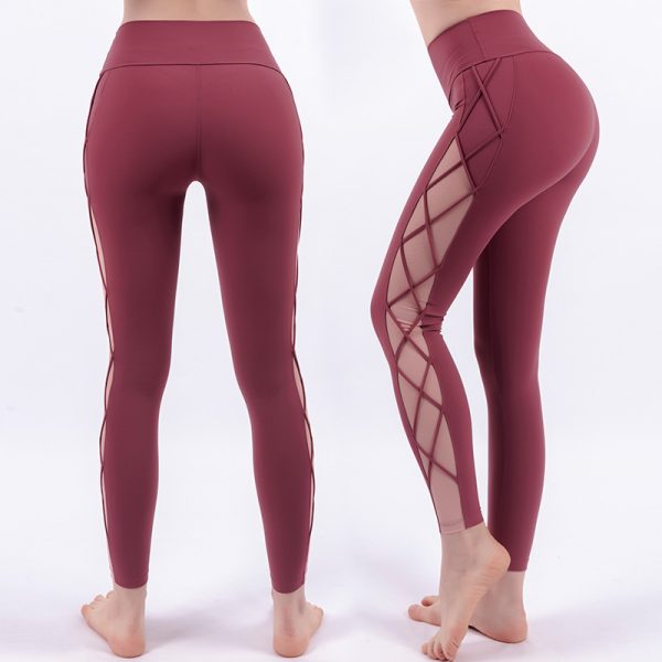 Quick-Drying Nude Running Tights - Image 8